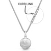 Initial Pendant Necklace by Pure at Birth